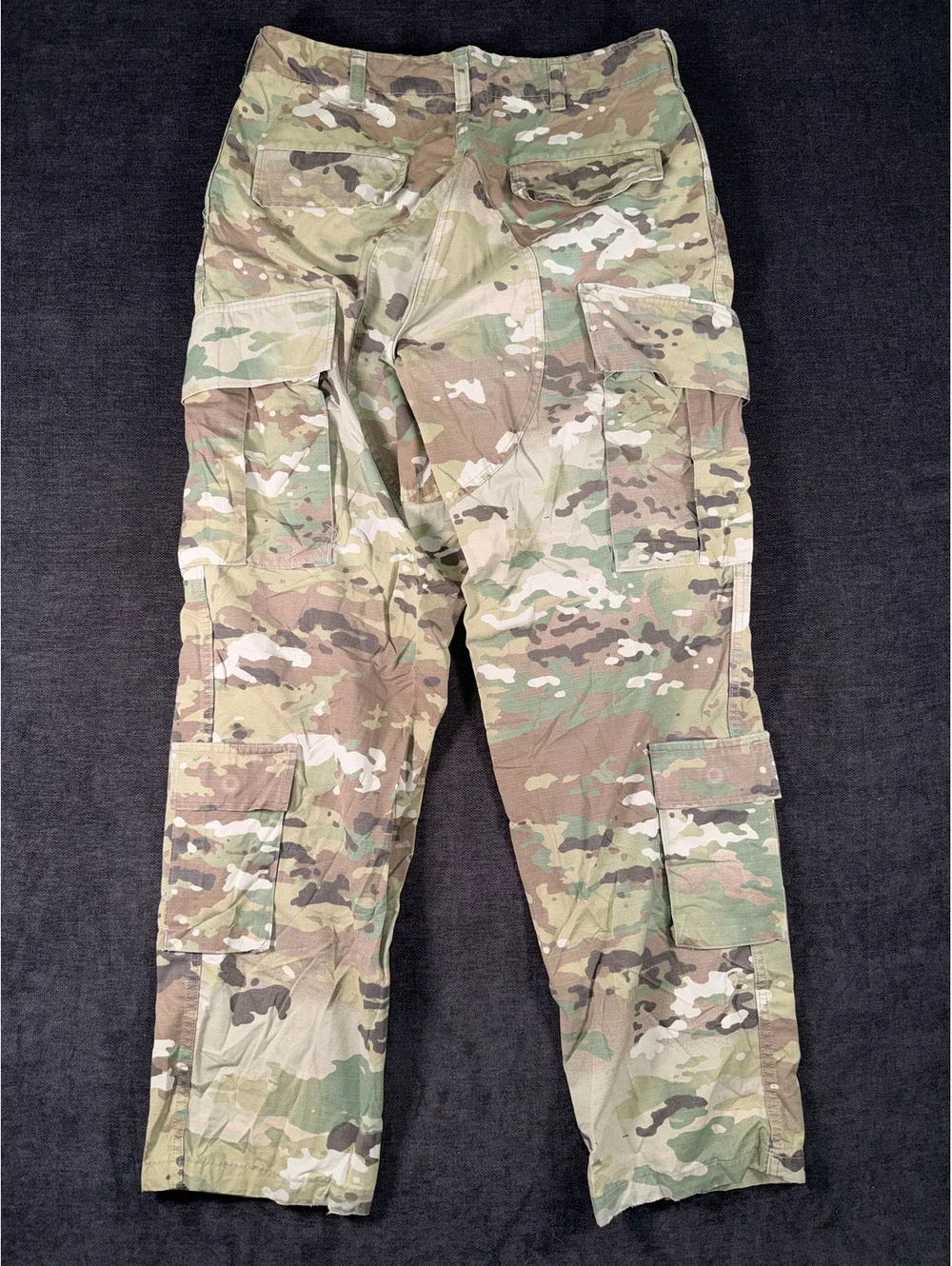 Men's Military Surplus Camouflage Cargo Pants Medium Regular